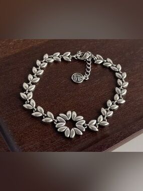 New Southwestern .925 Stamped Bracelet